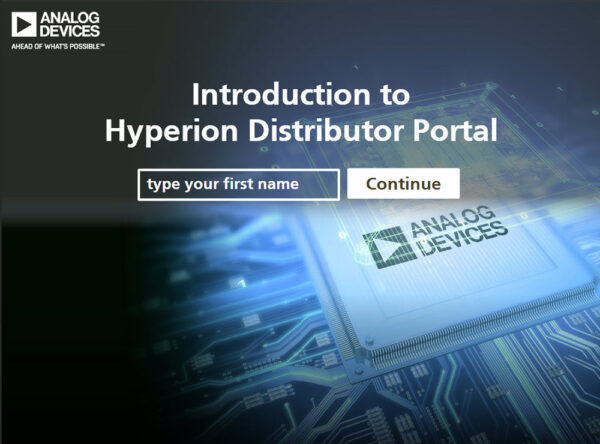 INTRODUCTION TO HYPERION DISTRIBUTOR PORTAL