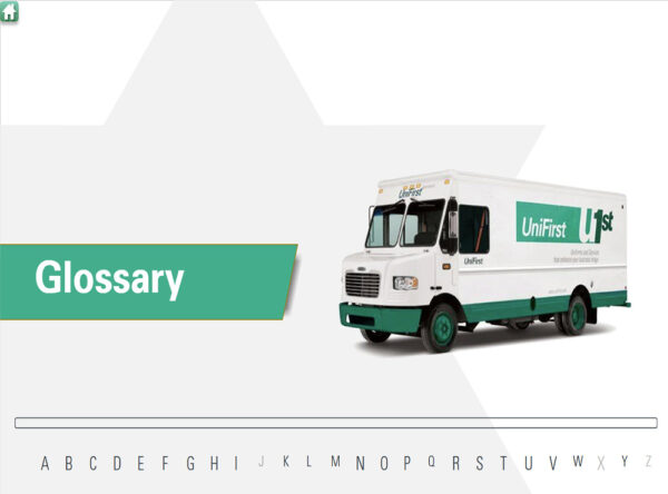 UNIFIRST GLOSSARY