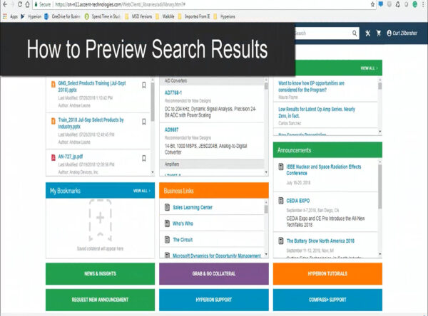 HOW TO PREVIEW SEARCH RESULTS